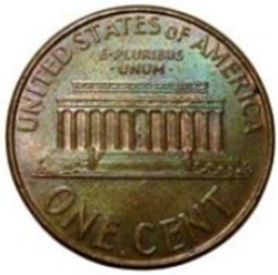 1 Cent Etats Unis 1988 D