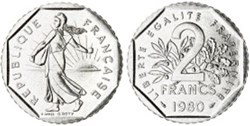 2 Francs semeuse 1979