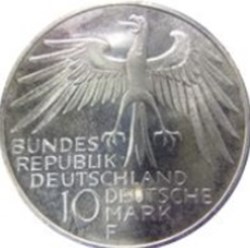 10 deutsche mark Stade Olympique de Münich Allemagne 1972 (G)