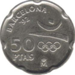 50 Pesetas Espagne 1992 JO