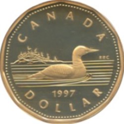 1 dollar - Élisabeth II 1993 Canada