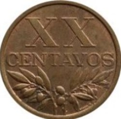 20 centavos 1959 Portugal