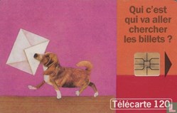 France- SNCF Service billet a domicile- Solaïque 03 (1990)