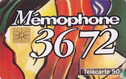 France- Mémophone 3672- Gemplus 01.2