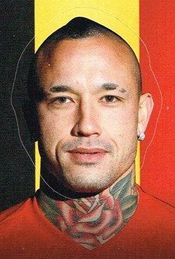 N°167-Belgique-Panini 2018