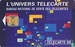 France- Bureau National de Vente des Télécartes-Oberthur 01 (1992)