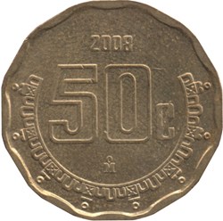 50 Centavos Mexique 1997