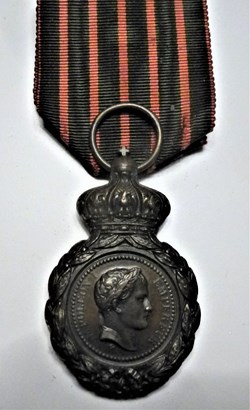 France-Médaille de Saint Hélène 1857