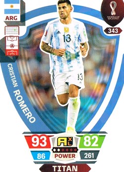 Argentine-Coupe du Monde Qatar 2022-N°343