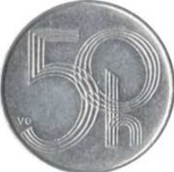50 haléřů Tchécoslovaquie 1996