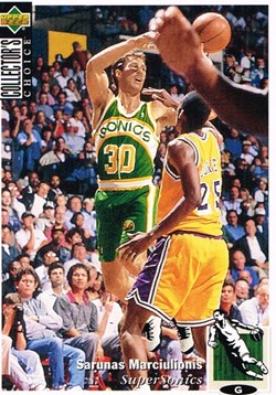 NBA 1994- Sarunas Marciulionis-Super sonics