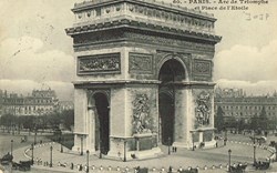 France-Paris-Arc de Triomphe