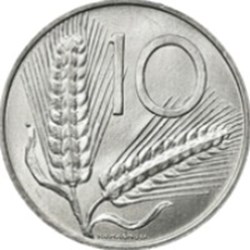 10 Lires Italie 1955