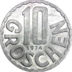 10 Groschen Autriche 1953