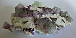 Fluorine octhédrique bicolore