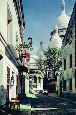 France-Paris-Rue du chevalier de la Barre