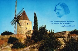France-Bouches du Rhône-Fontvieille-Le moulin de Daudet