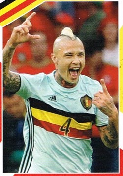 N°103-Belgique-Panini 2018