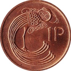 1 Penny Eire 1982