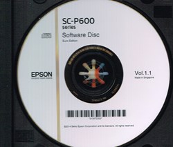 Epson SC-P600 séries software Disc