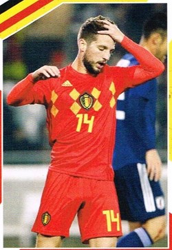 N°71-Belgique-Panini 2018