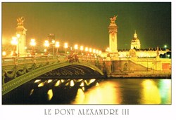 France-Paris-Le pont Alexandre III
