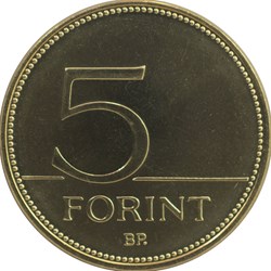 5 Forint Hongrie 2018