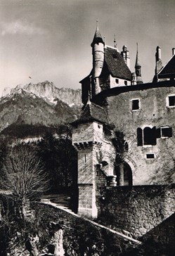 France-Haute Savoie-Menthon-Château de Saint Bernard
