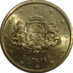50 Cent Euro-Lettonie 2014