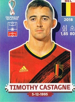 Belgique-Coupe du Monde Qatar 2022-N°BEL6