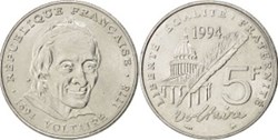 5 Francs Voltaire 1994