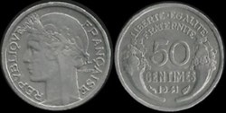 50 Centimes Morlon 1941