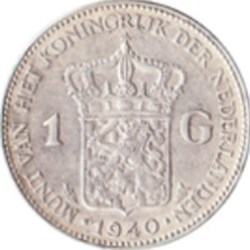 1 Gulden Pays-Bas 1939