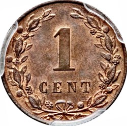 1 Cent Pays-Bas 1878