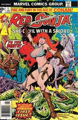 Red Sonja VO 1977-N°1