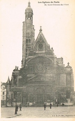 France-Paris-Saint Etienne du Mont