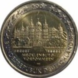 2 Euros-Allemagne 2009 A- Pomeranie occ