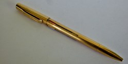 Waterman stylo bille 3 couleurs plaqué or 18 carat
