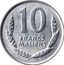10 Francs Mali 1961