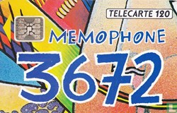 France-  Mémophone 3672-  Schlumberger 04an