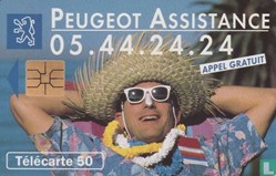 France- Peugeot Assistance- Solaïque 03 (1990)