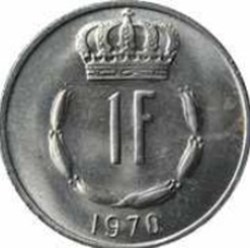1 Franc Luxembourg 1977