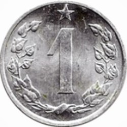 1 haléř Tchécoslovaquie 1962
