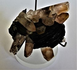 Quartz sur hématite