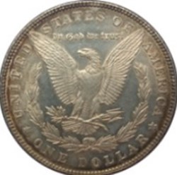 Etats Unis-1 Dollar-Morgan Dollar 1878 cc-7 Tail Leathers