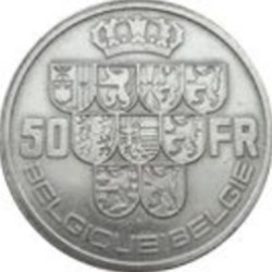 50 Francs Belgique 1940