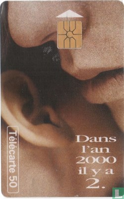 France- Dans l'an 2000 il y a 2.- Gemplus 01.1 (1988)