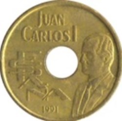 25 Pesetas Espagne 1990