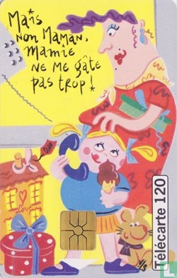 France- La mamie- Gemplus 01.3