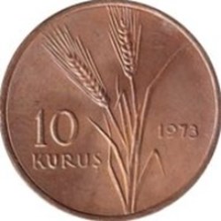 10 kuruş Turquie 1965